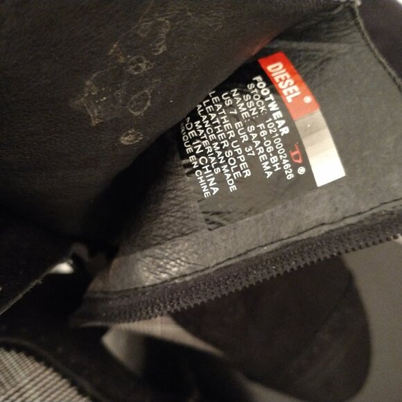 Diesel Saarema suede and fabric boots: when business and country mix! - Picture 7 of 7